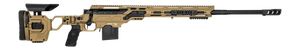 Cadex Inc CDX33LITE33827BR30I2D3 CDX-33 Lite 338 Lapua Mag 5+1 27" Black DLC Fluted Threaded Barrel Hybrid Tan Cerakote Receiver