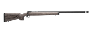 Savage 33056 110 Magnum Target Full Size 300 PRC 1rd 26" Stainless Single Shot Barrel Stainless Steel Receiver Gray Hardwood