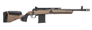 Savage 110 Scout V2 Rifle 400 Legend 10rd Magazine 16.5 Threaded Barrel Tan Stock