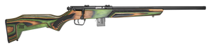 Savage 93 Minimalist Green Rifle 22 WMR 10/rd 18" Barrel Green Wood