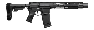 CMMG 30A0ED0-AB Zeroed Banshee Mk4 300 Blackout 30+1 6.50" Black Nitride Threaded Barrel Black Armor Cerakote Aluminum Receiver