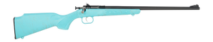 Keystone Crickett Rifle 22 LR 16.1 in. Blued/Blue w/Gold Web