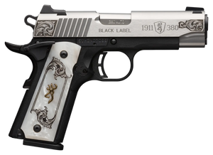 Browning 1911-380 Medallion Handgun .380 ACP 8rd Magazine 3.64" Barrel Black Stainless