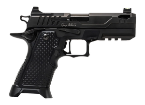 Oa Defense 2311 Pro Elite Compact Frame 9mm Luger 21+1 4.25" DLC Black Steel Optic Ready/Serrated Slide Black Aluminum Frame