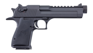 Magnum Research DE50THR Desert Eagle Mark XIX 50 AE 8+1 6" Black Oxide Threaded Barrel Serrated Slide & Carbon Steel Frame