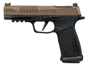 Sig Sauer 365XF9FBZXR3 P365 Fuse 9mm Luger 21+1 4.30" Black DLC Bronze Cerakote w/Freedom Engraving Stainless Steel Optic