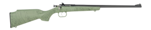 Keystone Crickett Rifle 22 LR 16.1 in. Blued/Green w/Black Web
