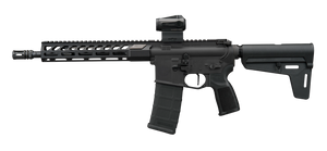 Sig Sauer M400 Forge Black Pistol 5.56 NATO 30rd Magazine 11.5" Barrel ROMEO-MSR GEN II Adjustable Stock M-LOK Handguard
