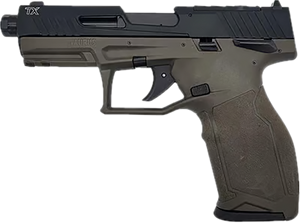 Taurus TX22 Handgun .22 LR 16& 22rd Magazines 4.6" Barrel Black Slide/ODG Frame T.O.R.O.