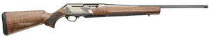 Browning 039009218 BAR MK4 Medallion 308 Win 4+1 22" Polished Blued Fluted Barrel Satin Nickel Engraved Aluminum Alloy Drilled