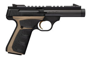Browning 051614490 Buck Mark Field Target 22 LR 10+1 4.40" Matte Black Bull Threaded Barrel Picatinny Rail Receiver Matte Black