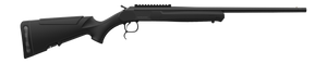 Retay USA GML308BLK20 Gamelander 308 Win 1rd 20" Black Chrome Single Shot Barrel Black Chrome Steel Receiver w/Picatinny Rail