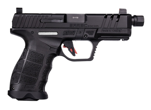SAR USA SAR9CSOCOMBL SAR9 C Compact Frame 9mm Luger 21+1 4" Black Steel Barrel Black Steel Optic Ready/Ported/Serrated Slide