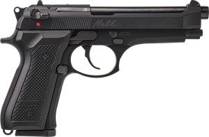 Derya Firearms 10LMELIK9TR Melik 9mm Luger 10+1 4.90" Black Melonite Steel Barrel Black Melonite Serrated Steel Slide Black