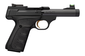 Browning 051608490 Buck Mark Micro Bull SR 22 LR 10+1 4.40" Matte Black Threaded Bull Barrel Matte Black Alloy Frame Black