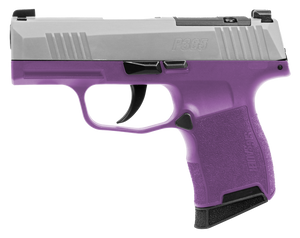 Sig Sauer 365-9-TXR3-PR P365 Purple Rain 9mm Luger 10+1 3.10" Black DLC Barrel Stainless Steel Optic Ready/Serrated Slide