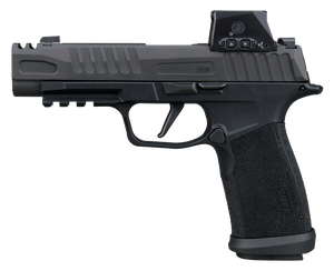 Sig Sauer P365 Fuse Comp Handgun 9mm Luger 21(2) &17(1)rd Magazines 3.7" Barrel Black Modular Polymer Grip Romeo Sig Loc