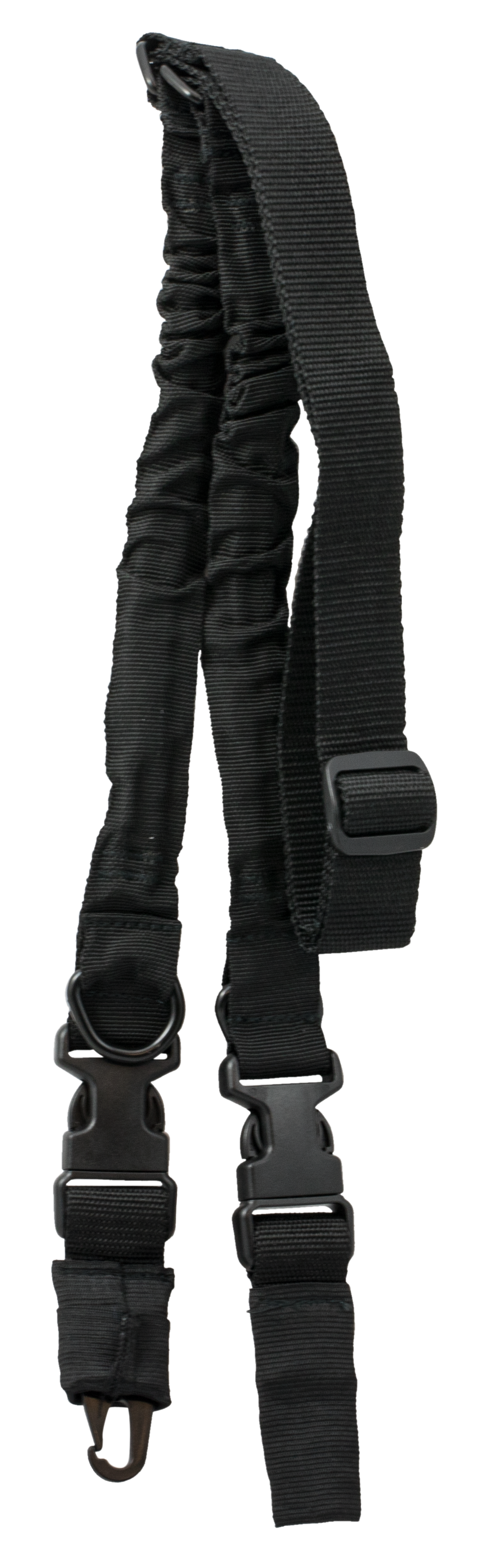 NcStar AARS21PB 2/1 Point Sling1.25" W x 55"-72" L Adjustable Bungee Black