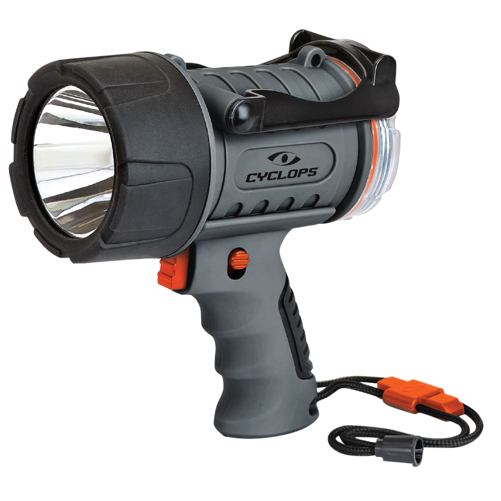 Cyclops CYC700WP Hand Held350/700 Lumens Red/Clear Cree XM LED Black/Gray ABS Polymer