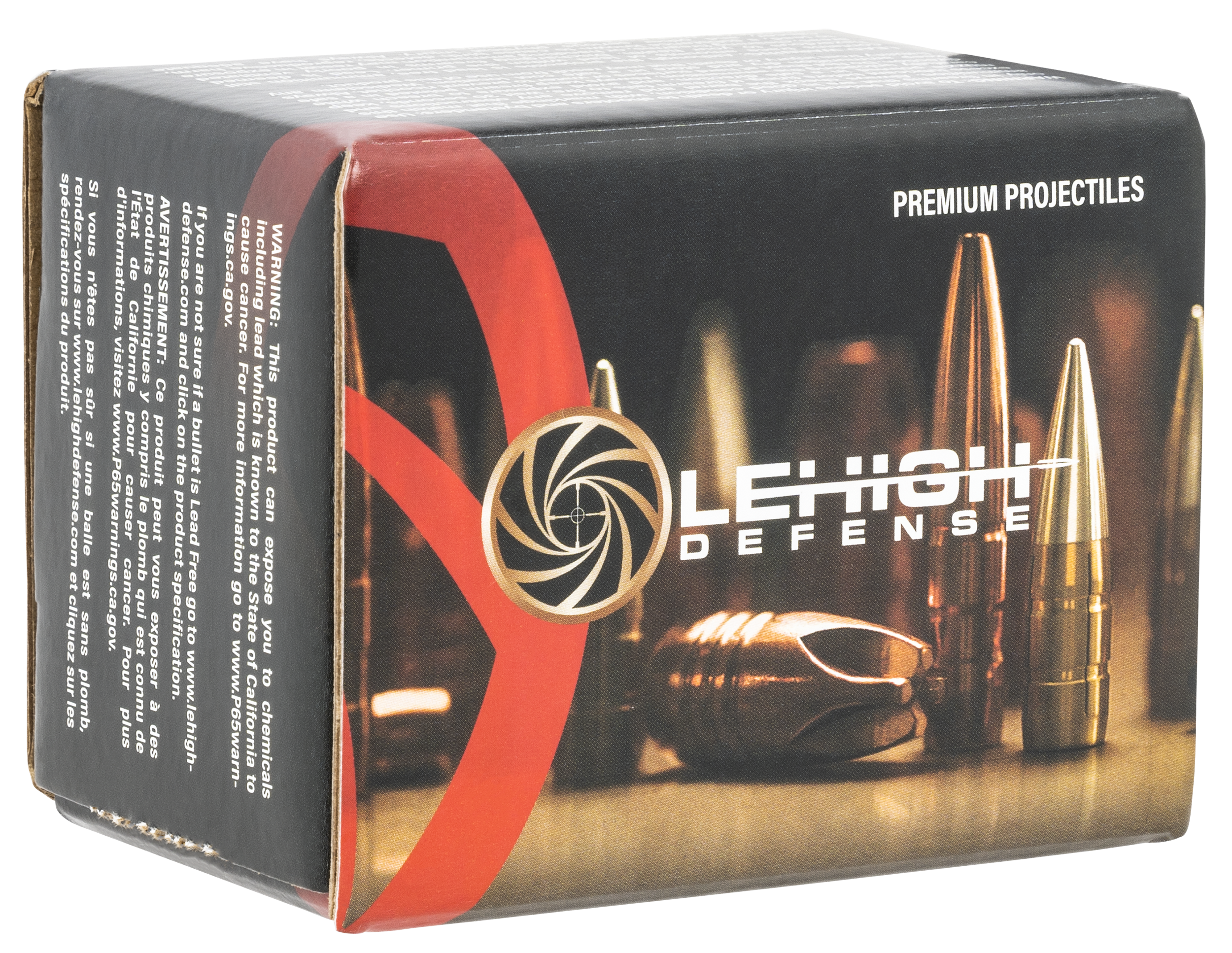 Lehigh Defense Controlled Chaos Bullets 243 Caliber, 6mm (243 Diameter) 85 Grain Fracturing Copper Hollow Point Boat Tail Lead-Free