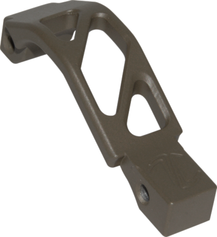 Timber Creek Outdoors AROTGFDE AR Oversized Trigger Guard Drop-In Flat Dark Earth Cerakote For AR-Platform