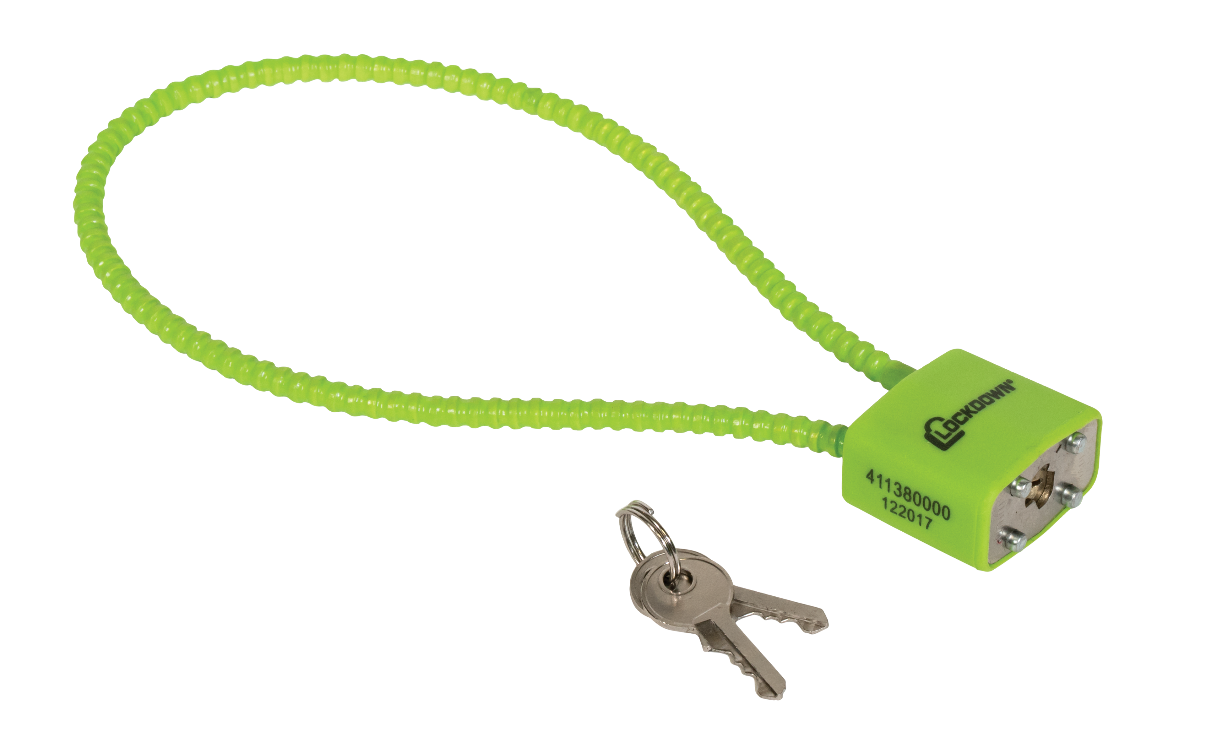 Lockdown 110149 Trigger LockOpen With Key Green Firearm Fit- Universal 15"