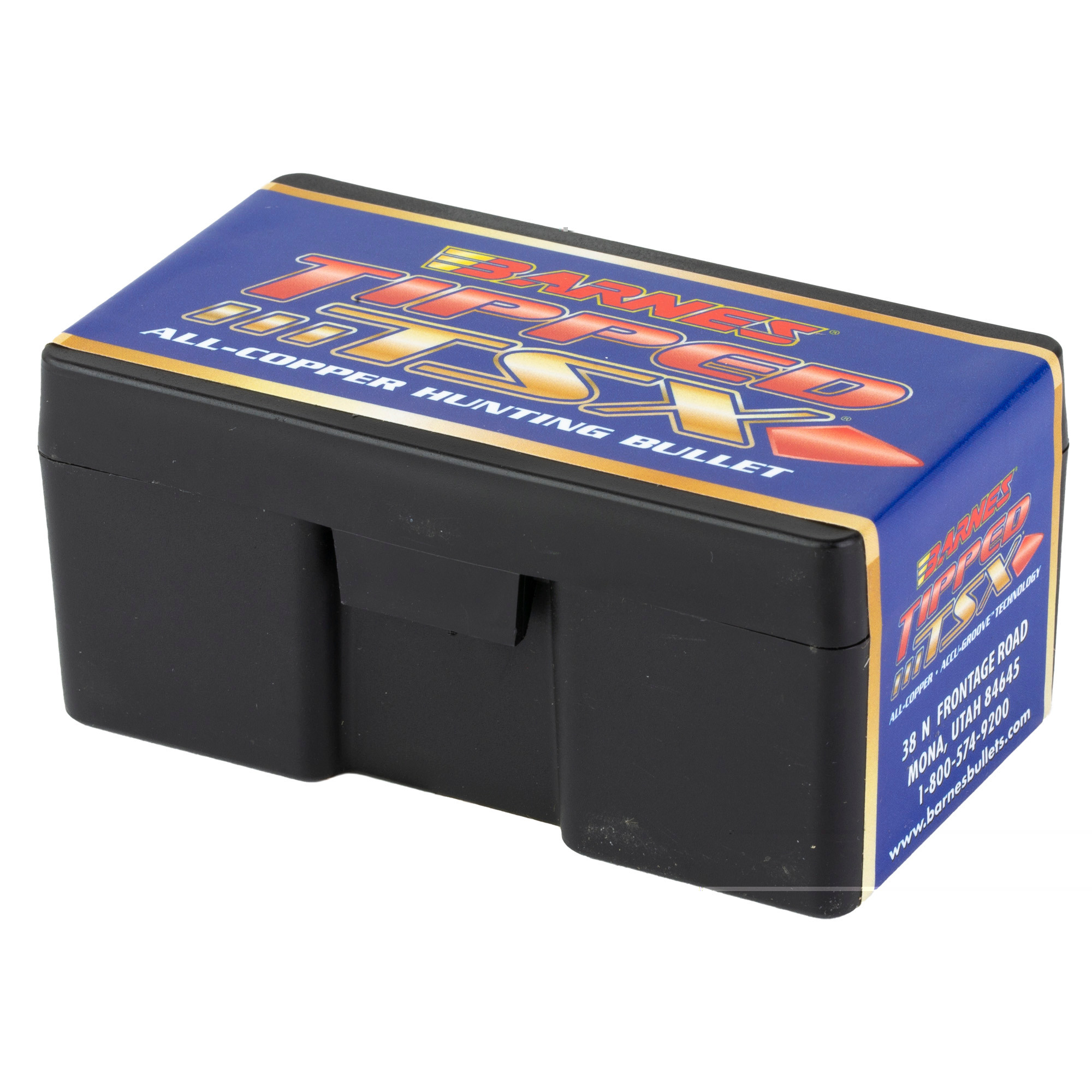 Barnes Tipped Triple-Shock X (TTSX) Bullets 264 Caliber, 6.5mm (264 Diameter) 120 Grain Spitzer Boat Tail Lead-Free Box of 50