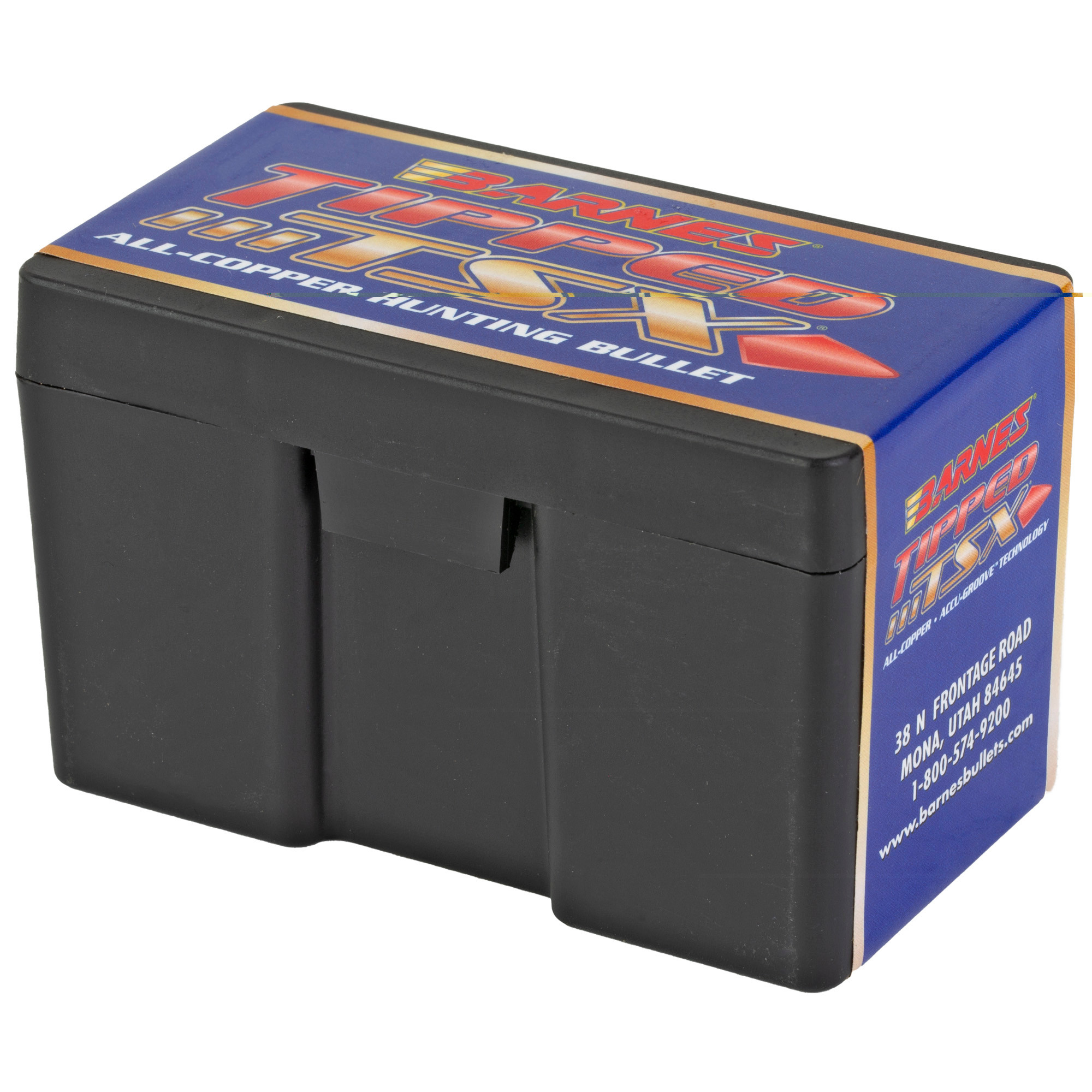 Barnes Tipped Triple-Shock X (TTSX) Bullets 264 Caliber, 6.5mm (264 Diameter) 120 Grain Spitzer Boat Tail Lead-Free Box of 50