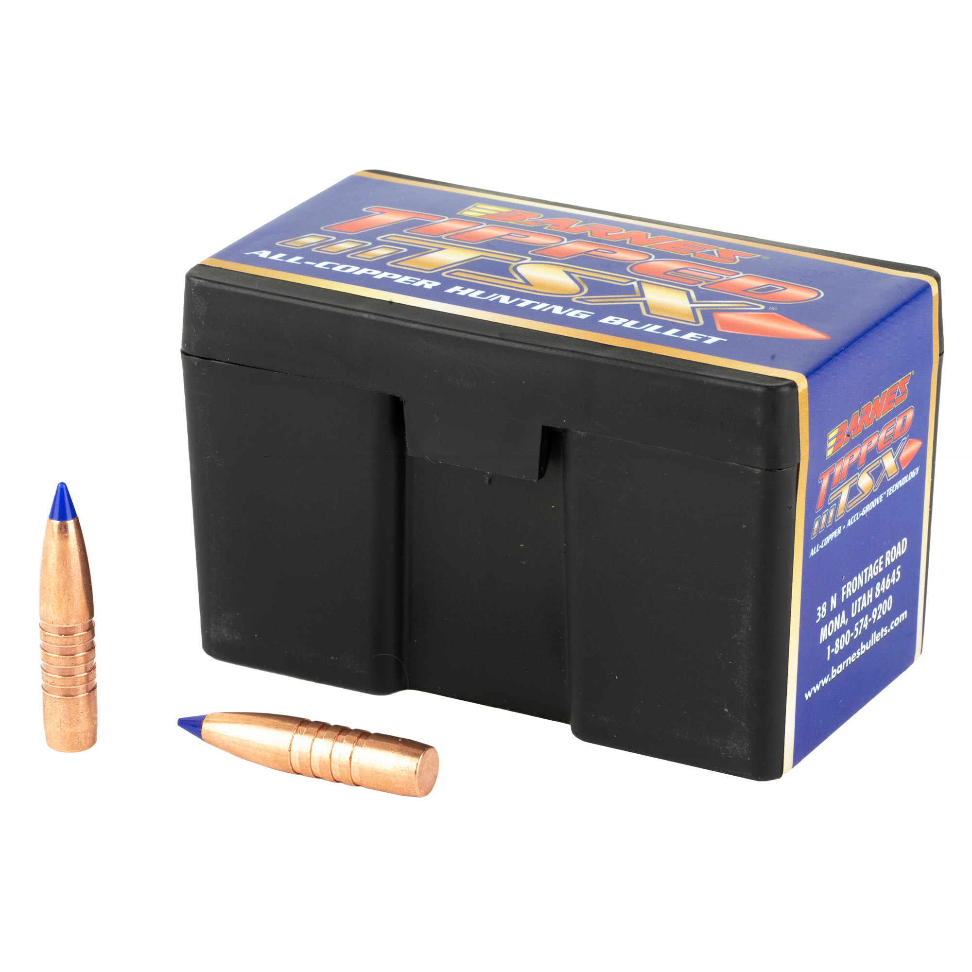 Barnes Tipped Triple-Shock X (TTSX) Bullets 264 Caliber, 6.5mm (264 Diameter) 120 Grain Spitzer Boat Tail Lead-Free Box of 50