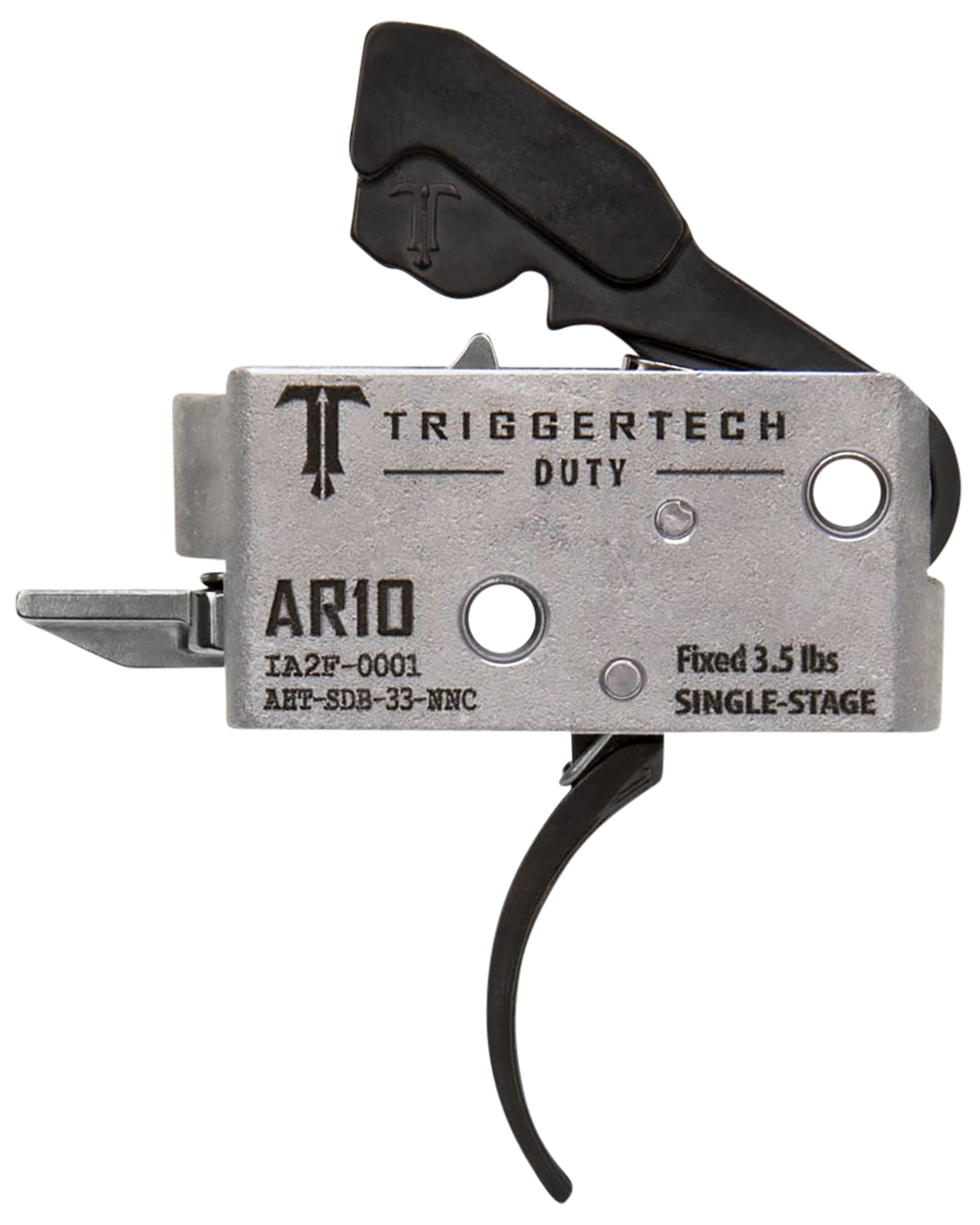 TriggerTech Duty Trigger AR-10, LR-308 Single Stage Black