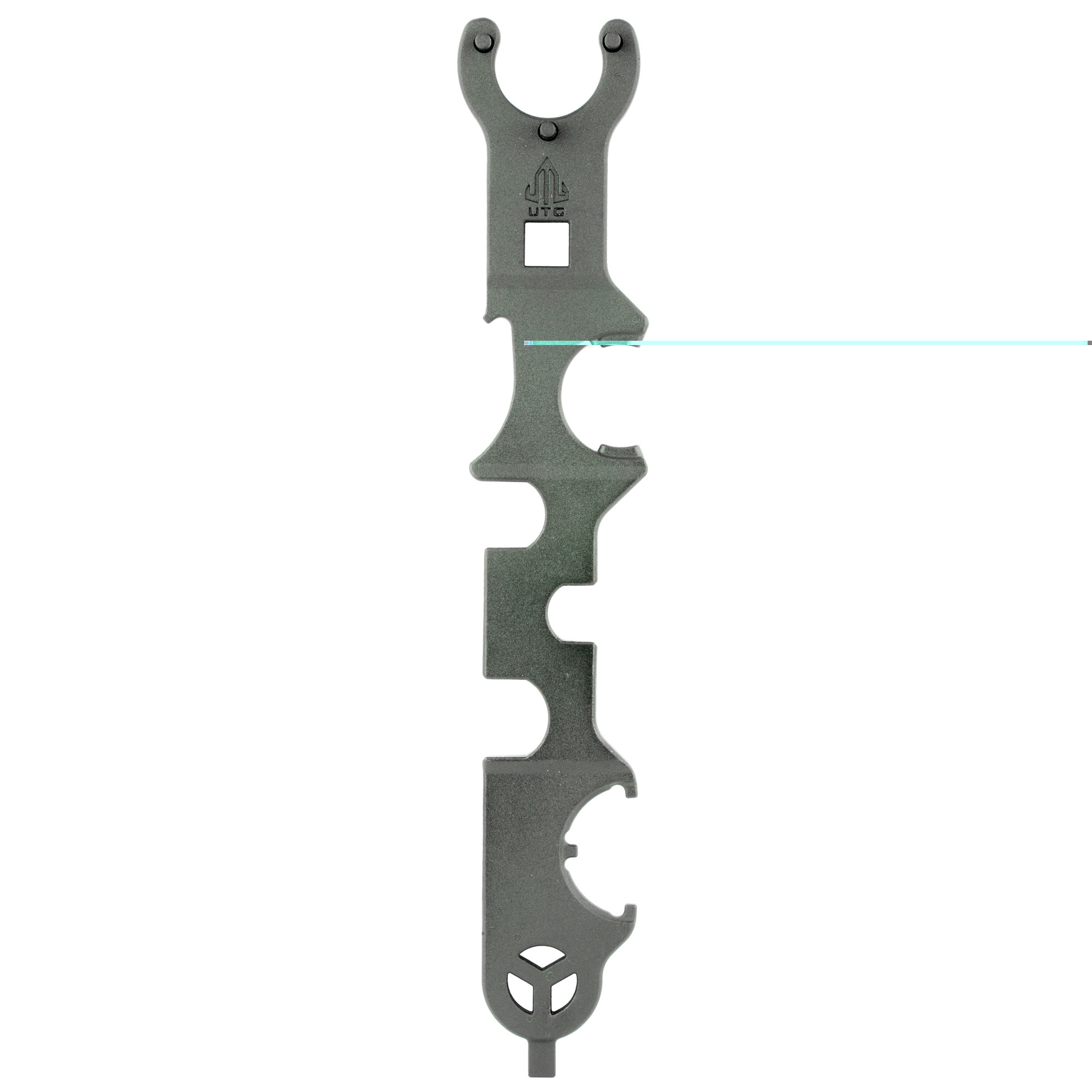UTG TLARWR01 Armorer's Combo Wrench Black Phosphate Steel AR-Platform