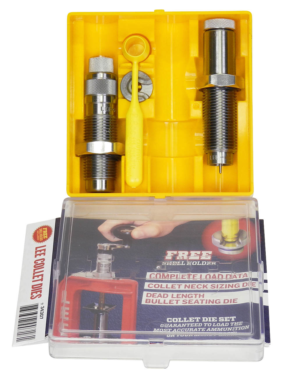 Lee 90703 Collet Rifle Die Set w| Shellholder 257 Roberts