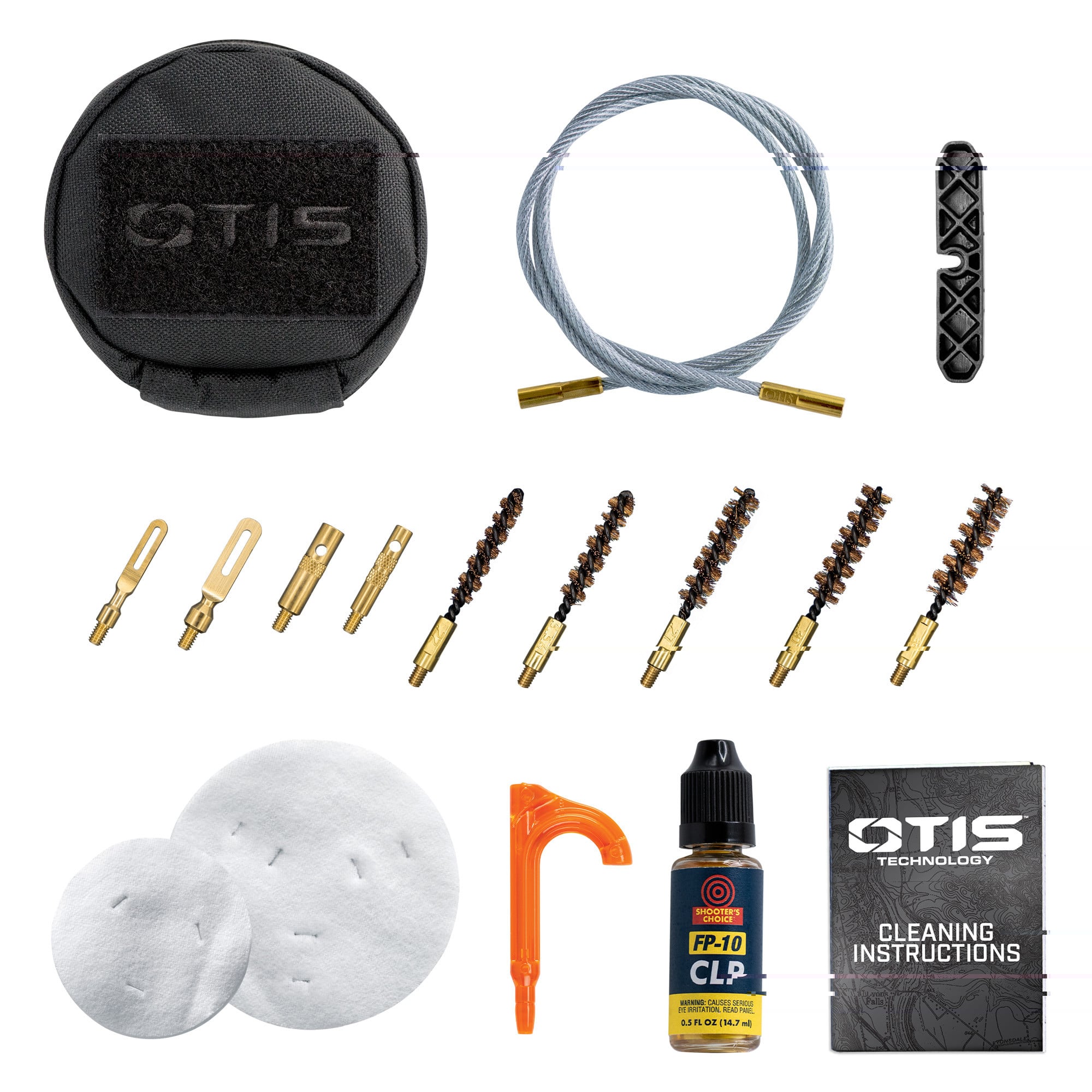 Otis FG210 Universal Cleaning System Multi-Caliber Rifle/Black Compact Soft Pack Case