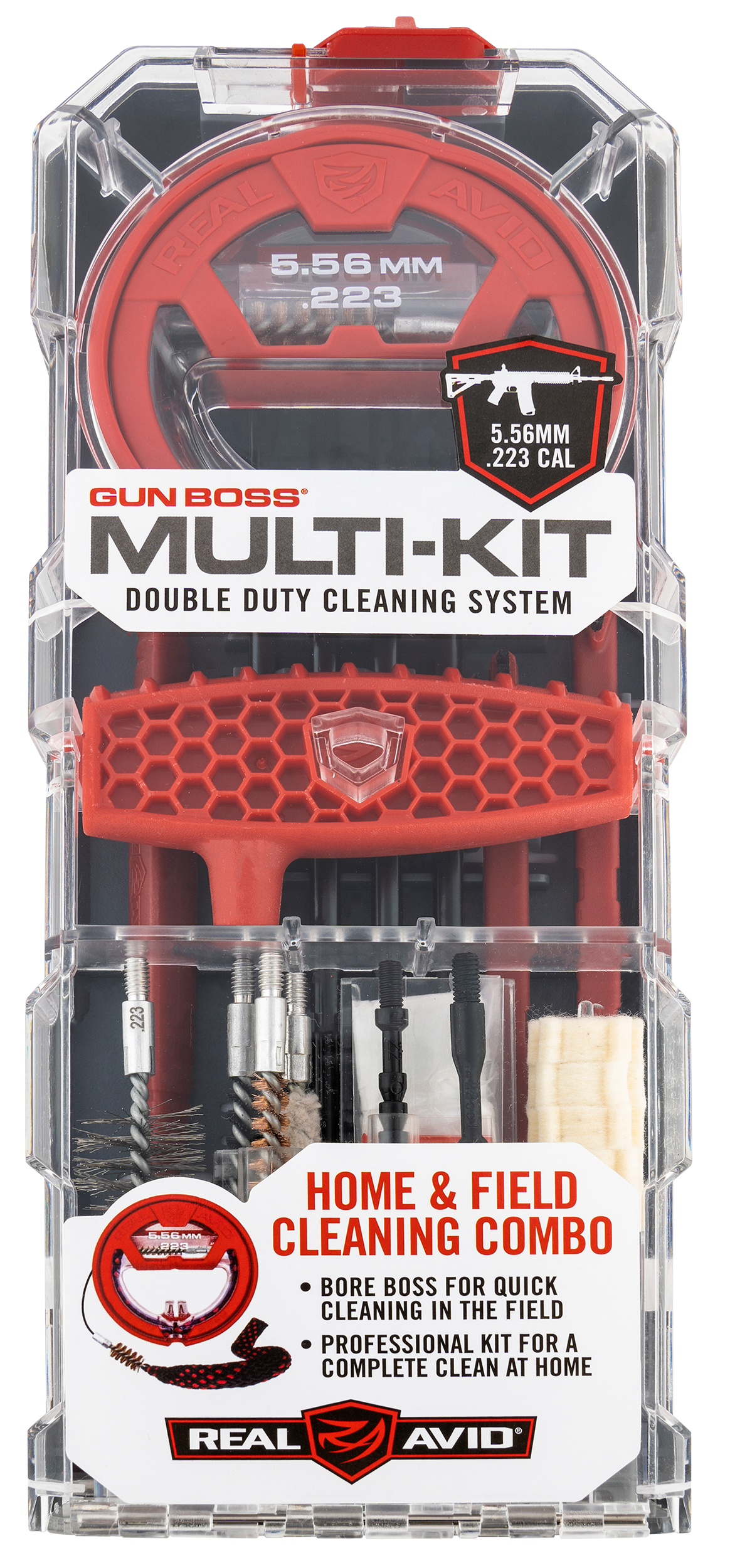 Real Avid AVGBMK223 Gun Boss Multi-Kit 223 Rem 5.56x45mm NATO Rifle