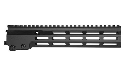 Geissele Automatics 051073B Super Modular Rail MK16 10.50" M-LOK, Black Aluminum for AR Platform, Barrel Nut Included