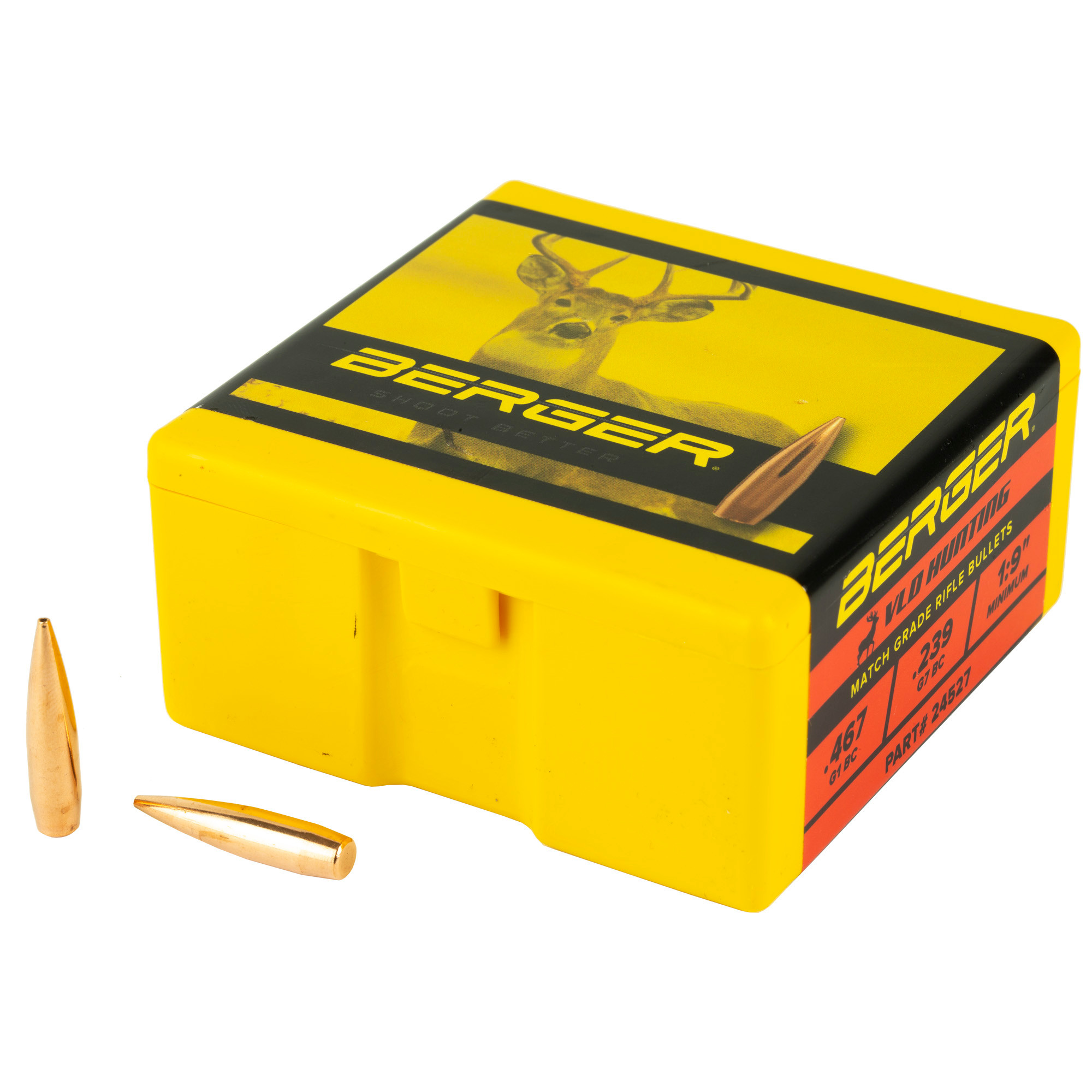 Berger Hunting Bullets 243 Caliber, 6mm (243 Diameter) 95 Grain VLD Hollow Point Boat Tail Box of 100
