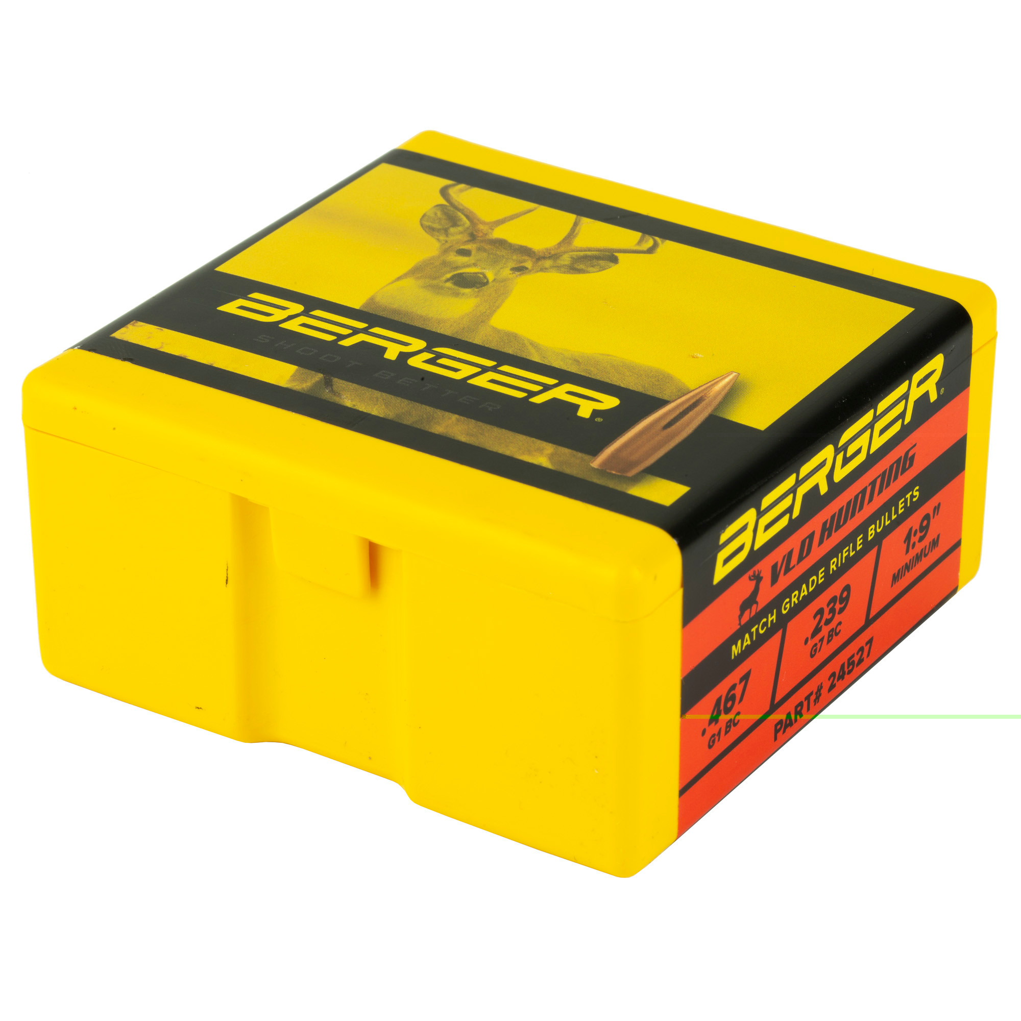 Berger Hunting Bullets 243 Caliber, 6mm (243 Diameter) 95 Grain VLD Hollow Point Boat Tail Box of 100
