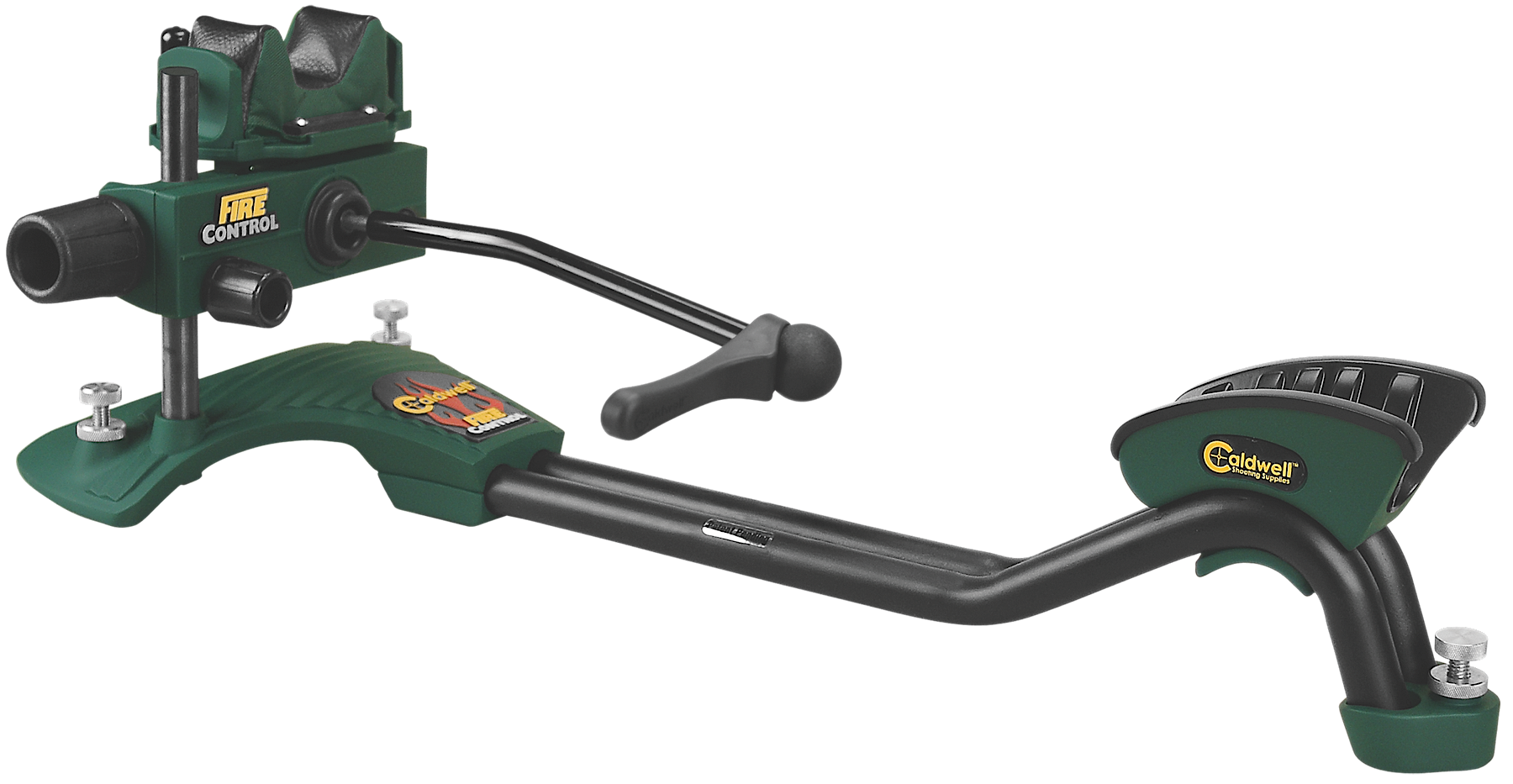 Caldwell 100259 Fire Control Shooting Rest Full Length Green w/Black Accents