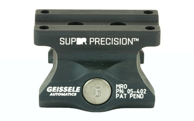 Geissele Super Precision MRO Mount Black, 7075-T6, Absolute Co-Witness