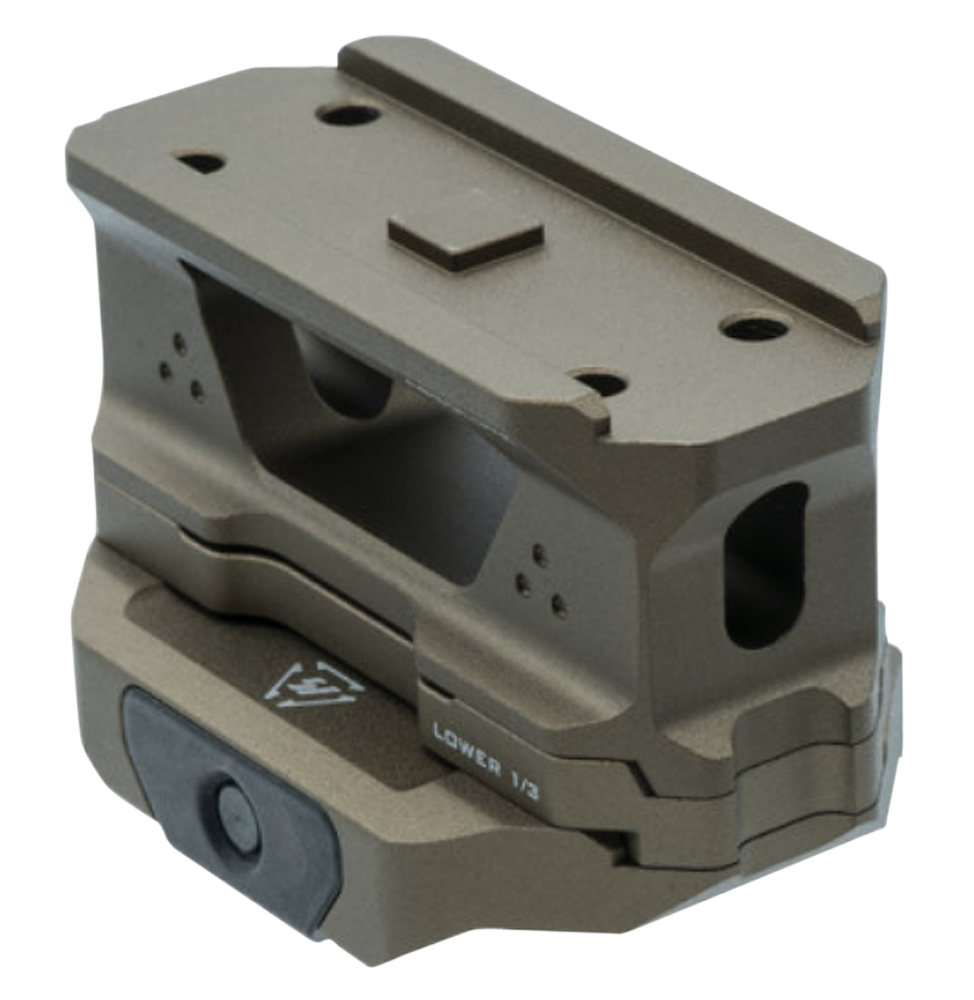 Strike Industries T1 Riser Mount Flat Dark Earth, Lower 1/3