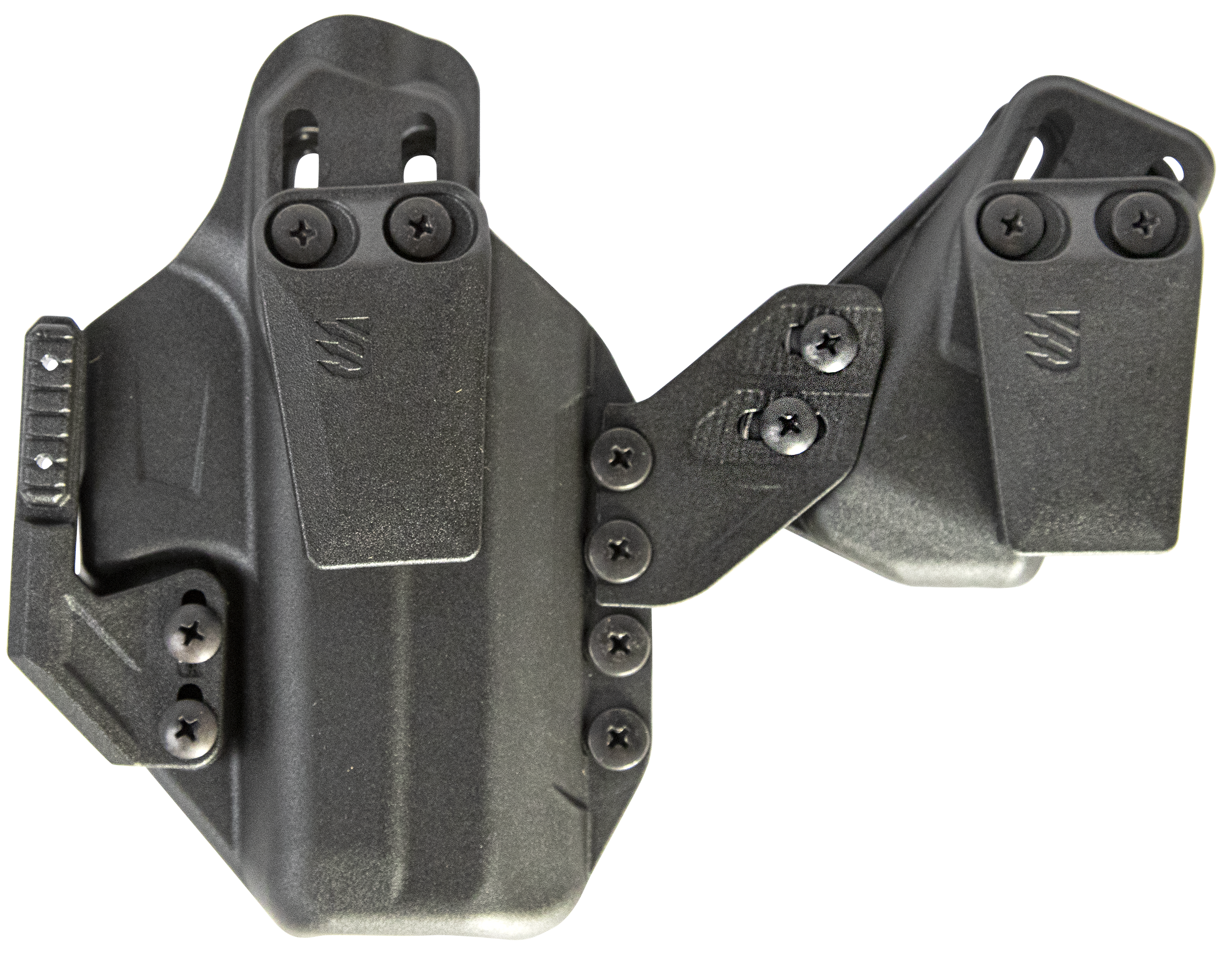 Blackhawk 416183BK StacheIWB Size 83 Black Polymer Belt Clip Fits Taurus G2C Ambidextrous