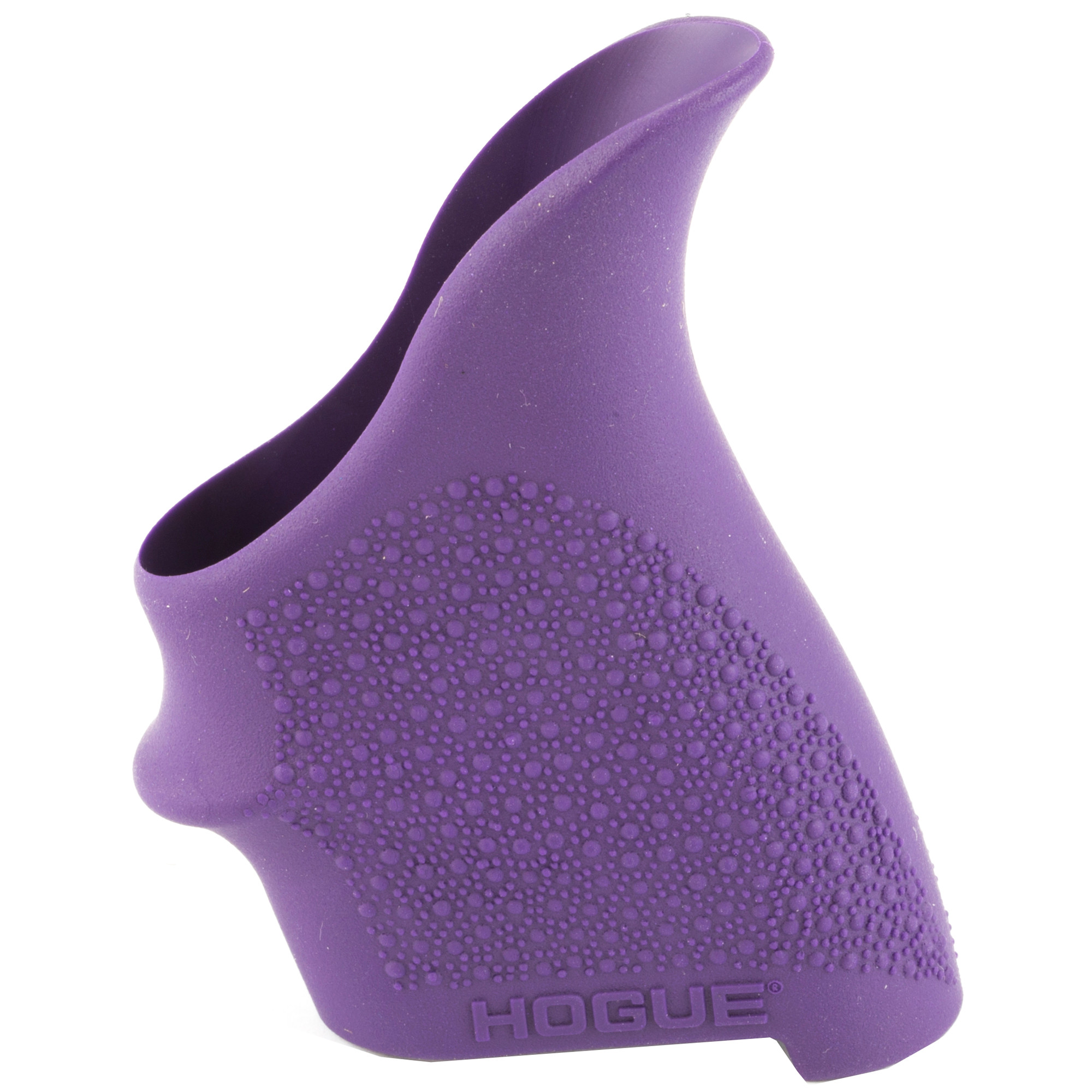 Hogue 18406 HandAll Beavertail Grip Sleeve Textured Purple Rubber for Glock 26, S&W M&P Shield, Ruger LC9