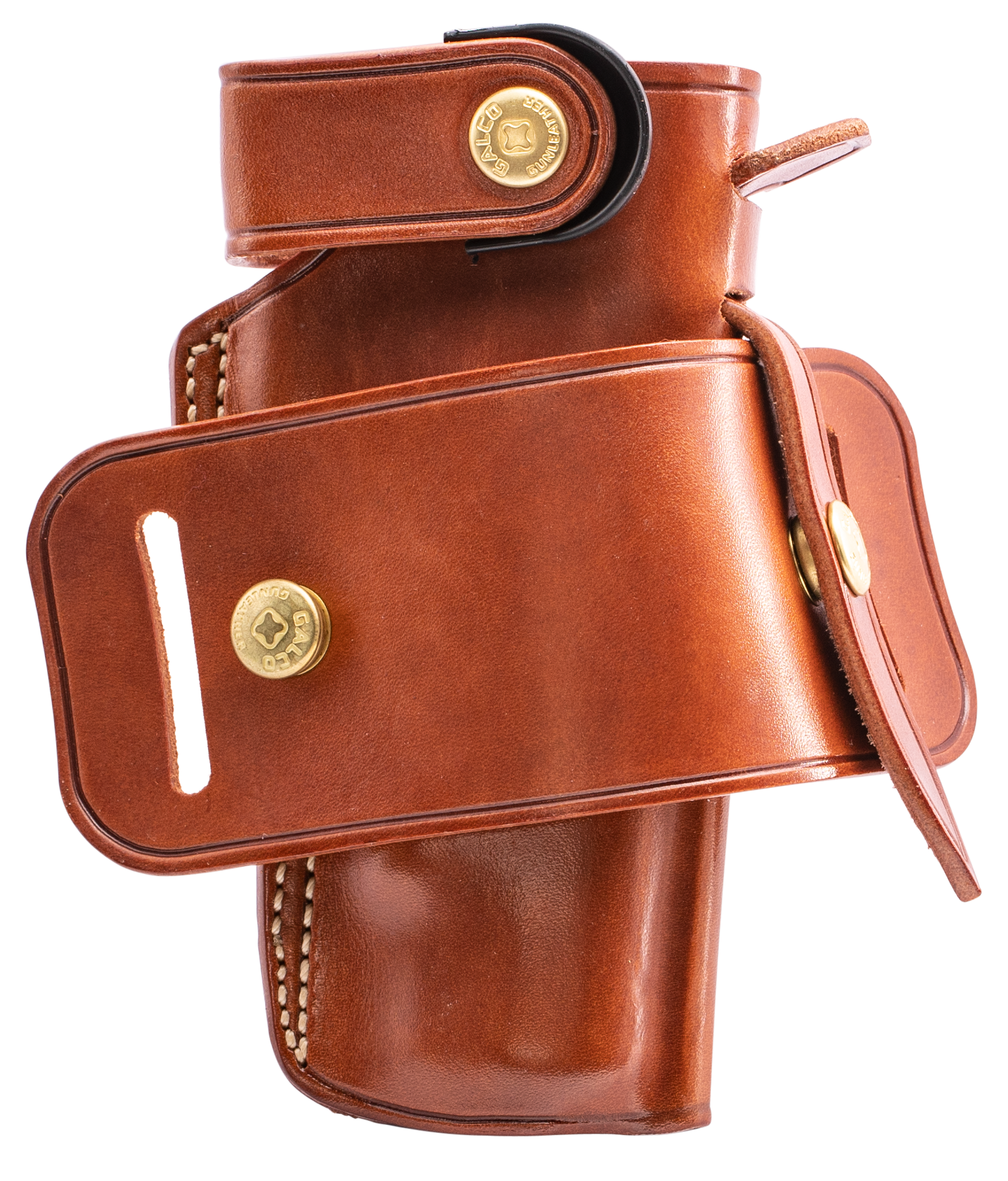 Galco IRO212 IronhideOWB Tan Leather Belt Slide Fits 1911 Ambidextrous