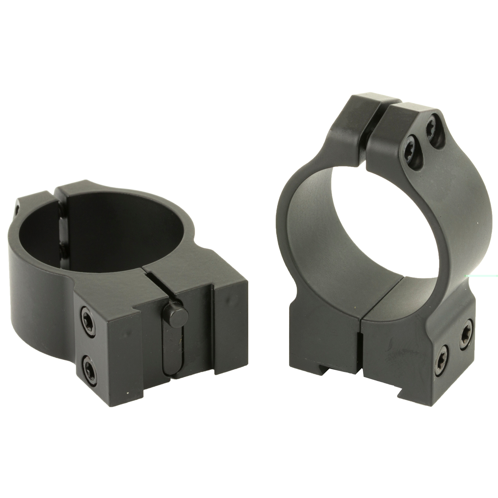 Warne Maxima Permanent Attach 30mm Rings Matte, Medium, Tikka