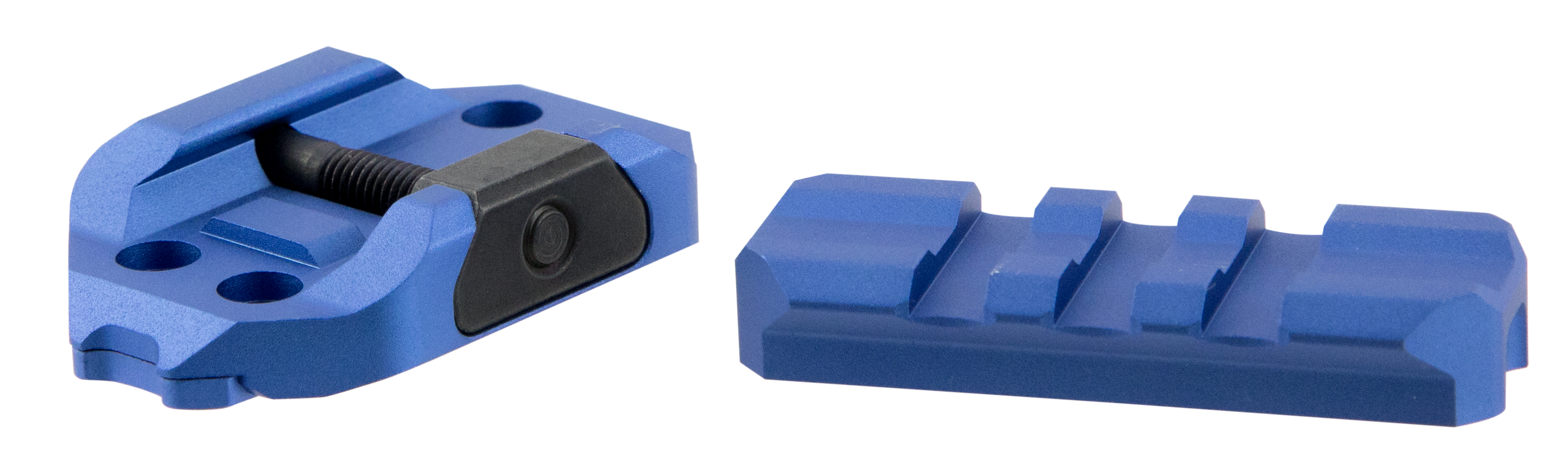 Strike Industries REX Picatinny Riser Blue, Mount Height .53-.63"