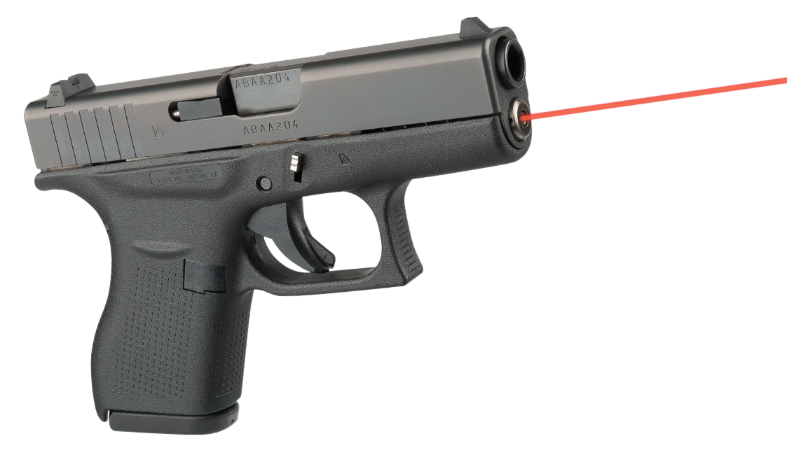 LaserMax LMSG42 Guide Rod Laser 5mW Red Laser with 650nM Wavelength & Made of Stainless Steel for Glock 42