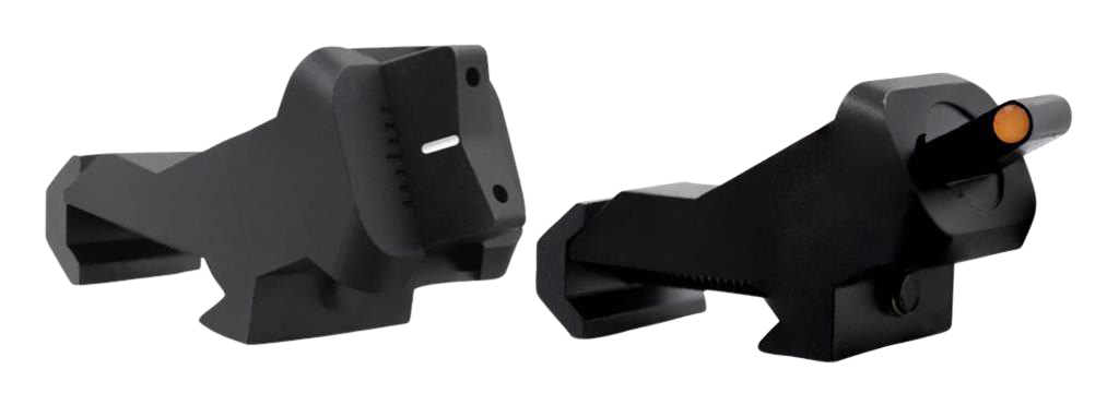 XS XTI2 DXS Offset Sight Set AR-15 Standard Dot Ember Glow Orange Aluminum Matte
