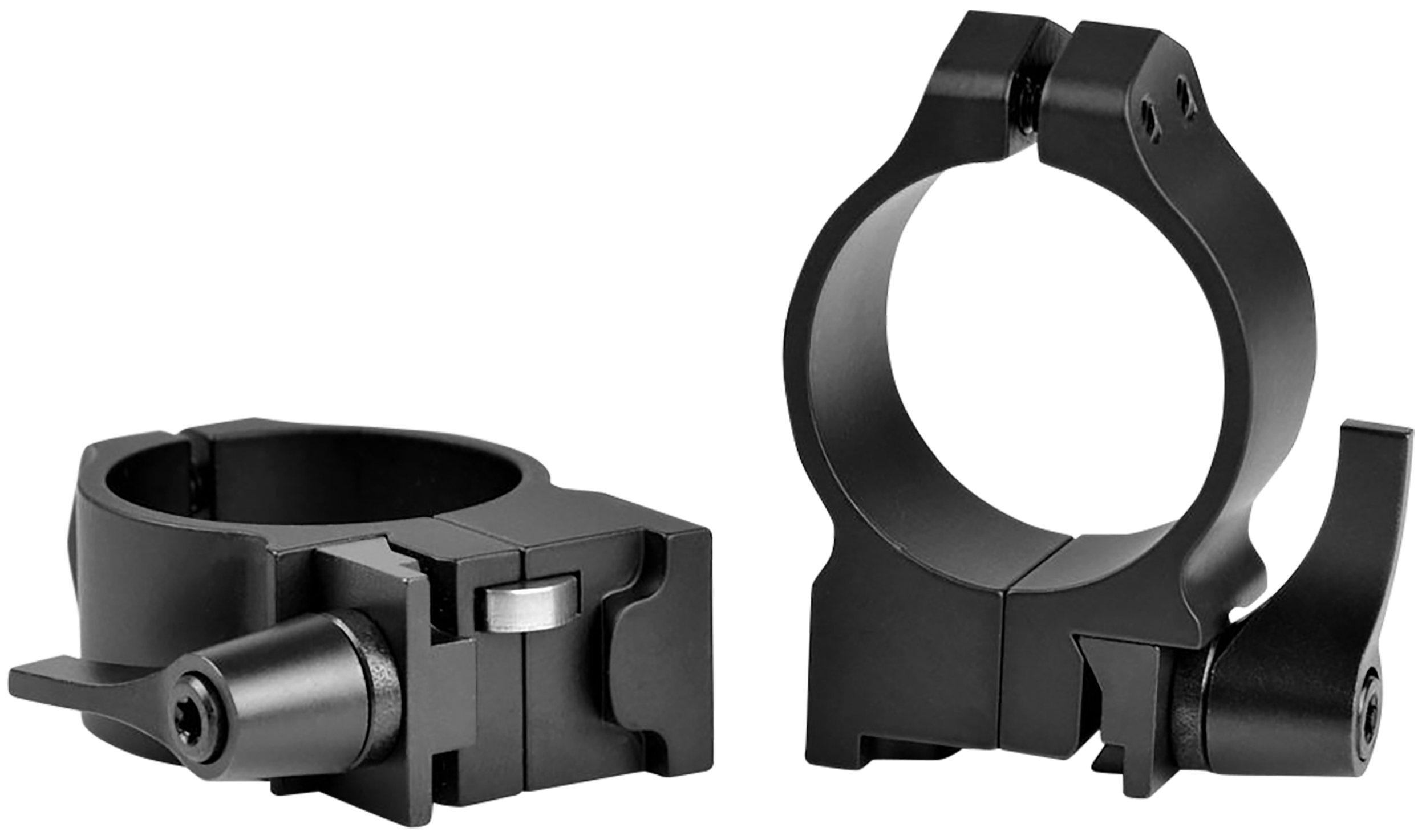 Warne Maxima Quick Detach 30mm Rings Matte, Medium, Ruger #1 / Blackhawk / Redhawk
