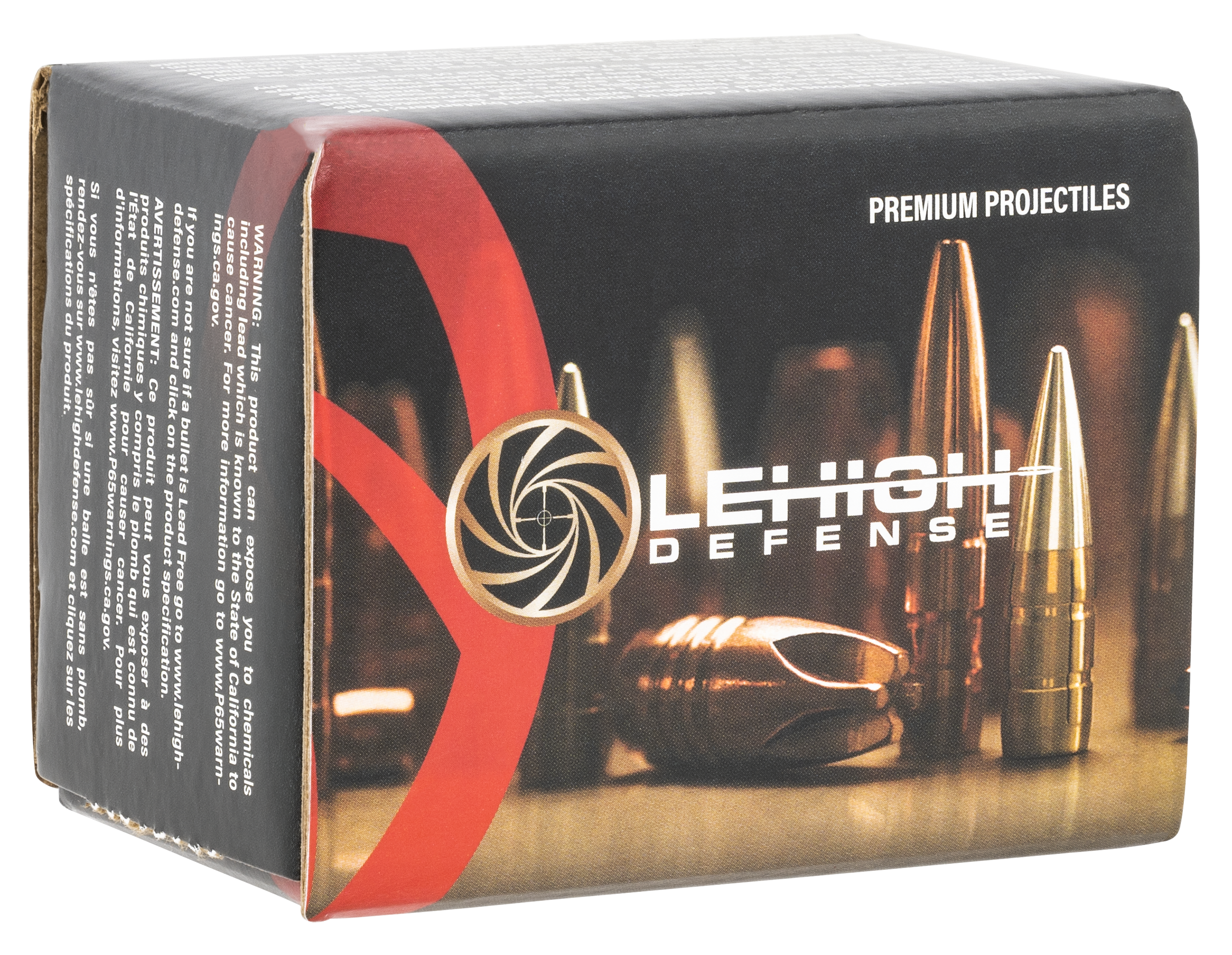 Lehigh Defense Controlled Chaos Bullets 6.5 Grendel (264 Diameter) 110 Grain Fracturing Copper Hollow Point Boat Tail Lead-Free