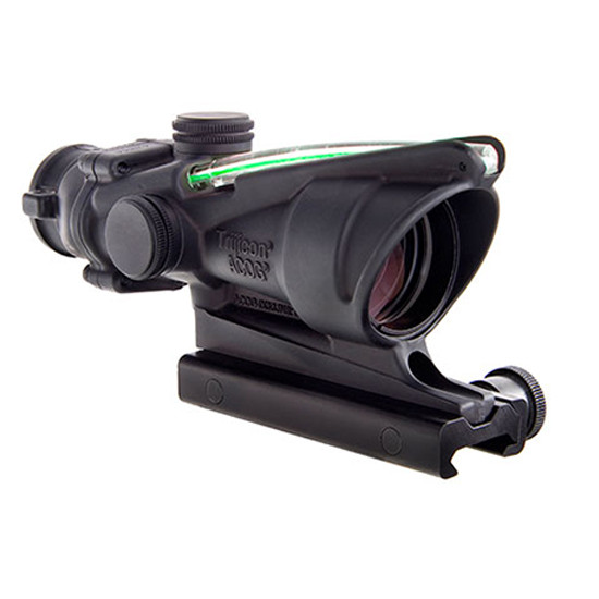 Trijicon 4x32 Acog Rifle Scope Matte, 300 BLK Green Crosshair, w/ Picatinny Adapter
